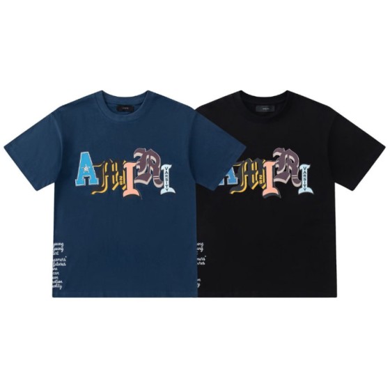 AMIRI Varsity Multicolor Logo T-Shirt
